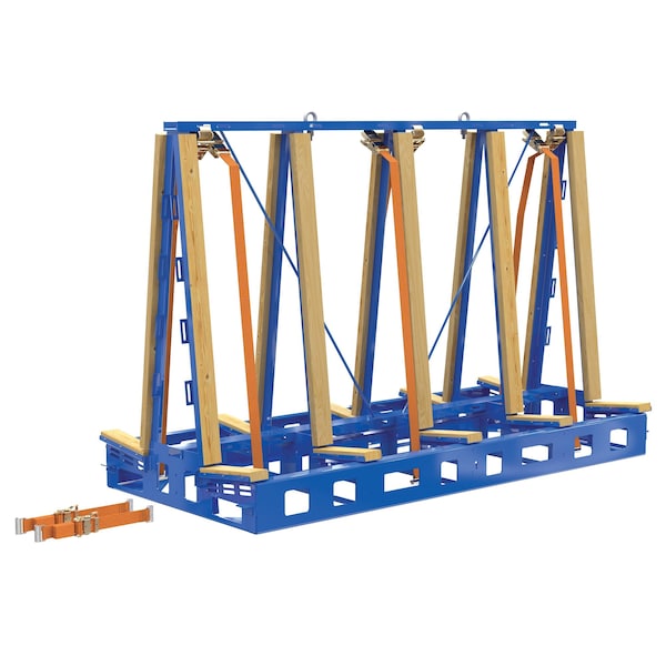 Slab Transport No Casters 4K Blue